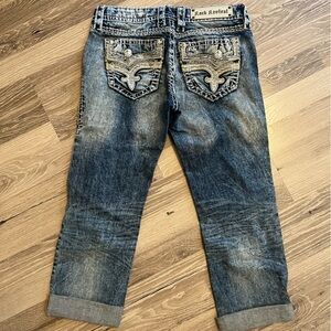 Womens Rock Revival Crop size 27